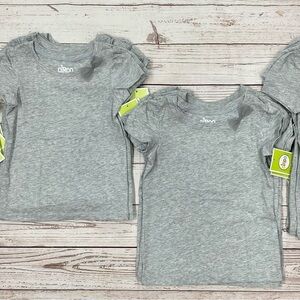 Girls Circo Heather Grey T-Shirt with Bow BUNDLE 2T,3T,4T,5T - Great to decorate